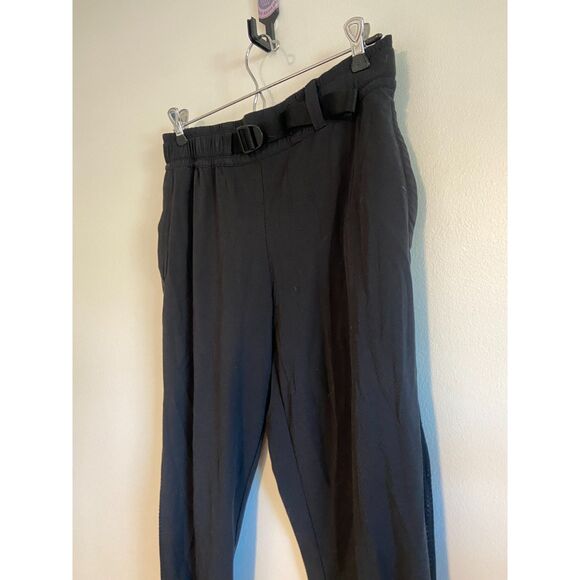 ATHLETA Quest Jogger BLACK Size 4 Adjustable Belted Waist - Picture 3 of 7